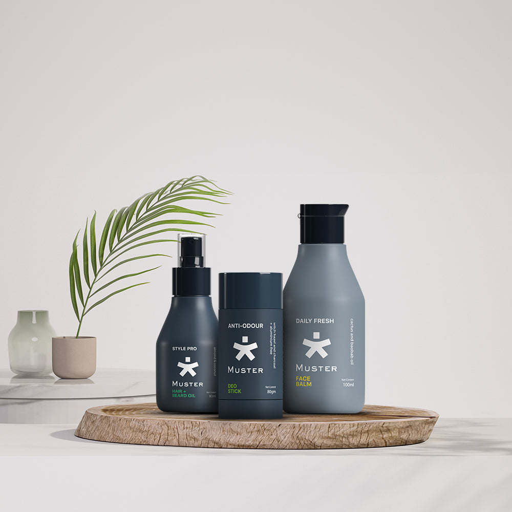 Daily Grooming Essentials Kit | Muster Men